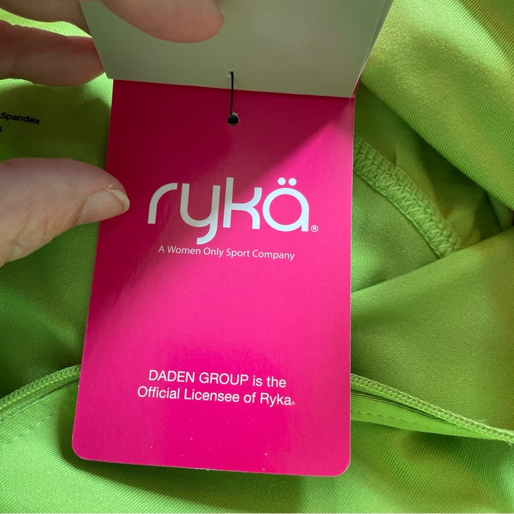New with tags size 3X  Ryka women’s lime green partial zip track jacket. - Picture 14 of 16